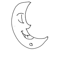 moon smiling drawing by guest-bwbv9wv5k in Artbitrator