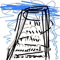 tower of babel drawing by buddahlol in Artbitrator