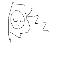 sleeping face drawing by 3712300823_bob_lol in Artbitrator