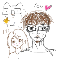 Paint Your Partner drawing by Sni in Artbitrator