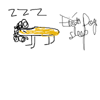 sleeping lion drawing by probished in Artbitrator