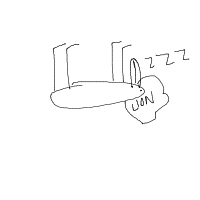 sleeping lion drawing by probished in Artbitrator
