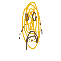 sad face drawing by ayazz in Artbitrator