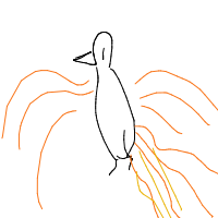 phoenix drawing by peter in Artbitrator
