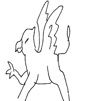 griffin drawing by peter in Artbitrator