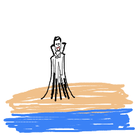 vampire at beach drawing by hyahoo in Artbitrator