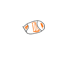 clownfish drawing by thisisme in Artbitrator