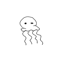 jellyfish drawing by thisisme in Artbitrator