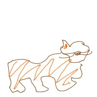 tiger drawing by thisisme in Artbitrator
