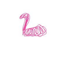 flamingo drawing by thisisme in Artbitrator