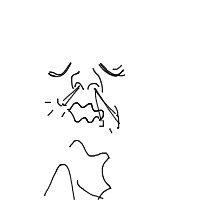 sneezing drawing by poopy in Artbitrator