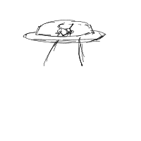 alien invasion drawing by chair503 in Artbitrator
