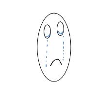 crying drawing by justyours0085 in Artbitrator