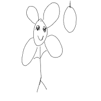 flower dancing drawing by adi39487 in Artbitrator