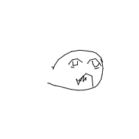 grumpy fish drawing by adi39487 in Artbitrator