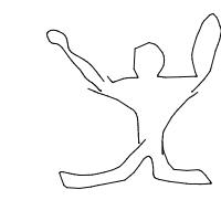 stretching drawing by paintdemon in Artbitrator