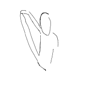 stretching drawing by lumenivialivia in Artbitrator