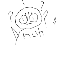 confused face drawing by peterbngti in Artbitrator