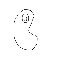 pac-man drawing by momooooooooooo in Artbitrator
