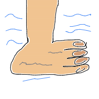 cold feet drawing by guest-taxcs4ex6 in Artbitrator