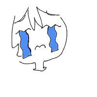 crying face drawing by xertjam in Artbitrator