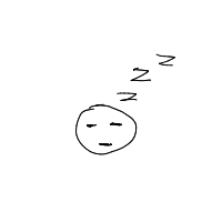 sleeping drawing by eekler in Artbitrator