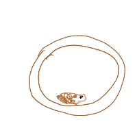 hamster on wheel drawing by eekler in Artbitrator