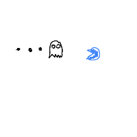 pac-man drawing by eekler in Artbitrator