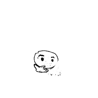 thinking face drawing by eekler in Artbitrator