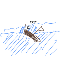 sinking ship drawing by eekler in Artbitrator