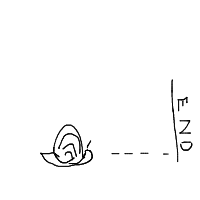 snail racing drawing by vanty03 in Artbitrator