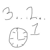 final countdown drawing by guest-z9cq02x7b in Artbitrator