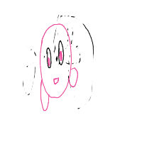 kirby drawing by anon409 in Artbitrator