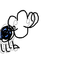 elephant drawing by zaynah in Artbitrator