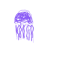 jellyfish drawing by zaynah in Artbitrator