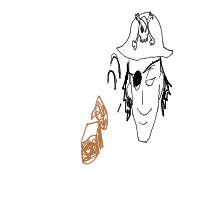 pirate finding treasure drawing by nicoooni16 in Artbitrator