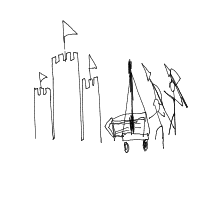 castle siege drawing by nicoooni16 in Artbitrator