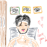 Paint Your Partner drawing by Pinci in Artbitrator