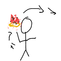 throwing food drawing by tonytony in Artbitrator