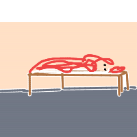 hiding under blanket drawing by asasas in Artbitrator