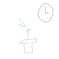 plant growing timelapse drawing by kimkim in Artbitrator