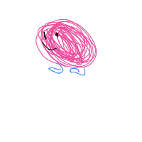 kirby drawing by kimkim in Artbitrator