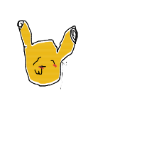 pikachu drawing by dr4wzxdxd in Artbitrator