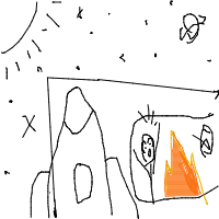 space station disaster drawing by emmag139 in Artbitrator