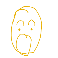 surprised face drawing by ilov3god in Artbitrator
