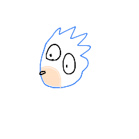 sonic drawing by manicman in Artbitrator