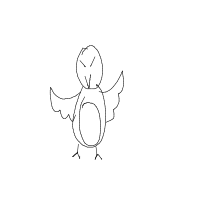 angry bird drawing by lavaberry in Artbitrator