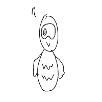 confused owl drawing by lavaberry in Artbitrator