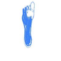 cold feet drawing by ilnaz678 in Artbitrator