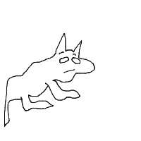 sneaky fox drawing by badatdrawing in Artbitrator